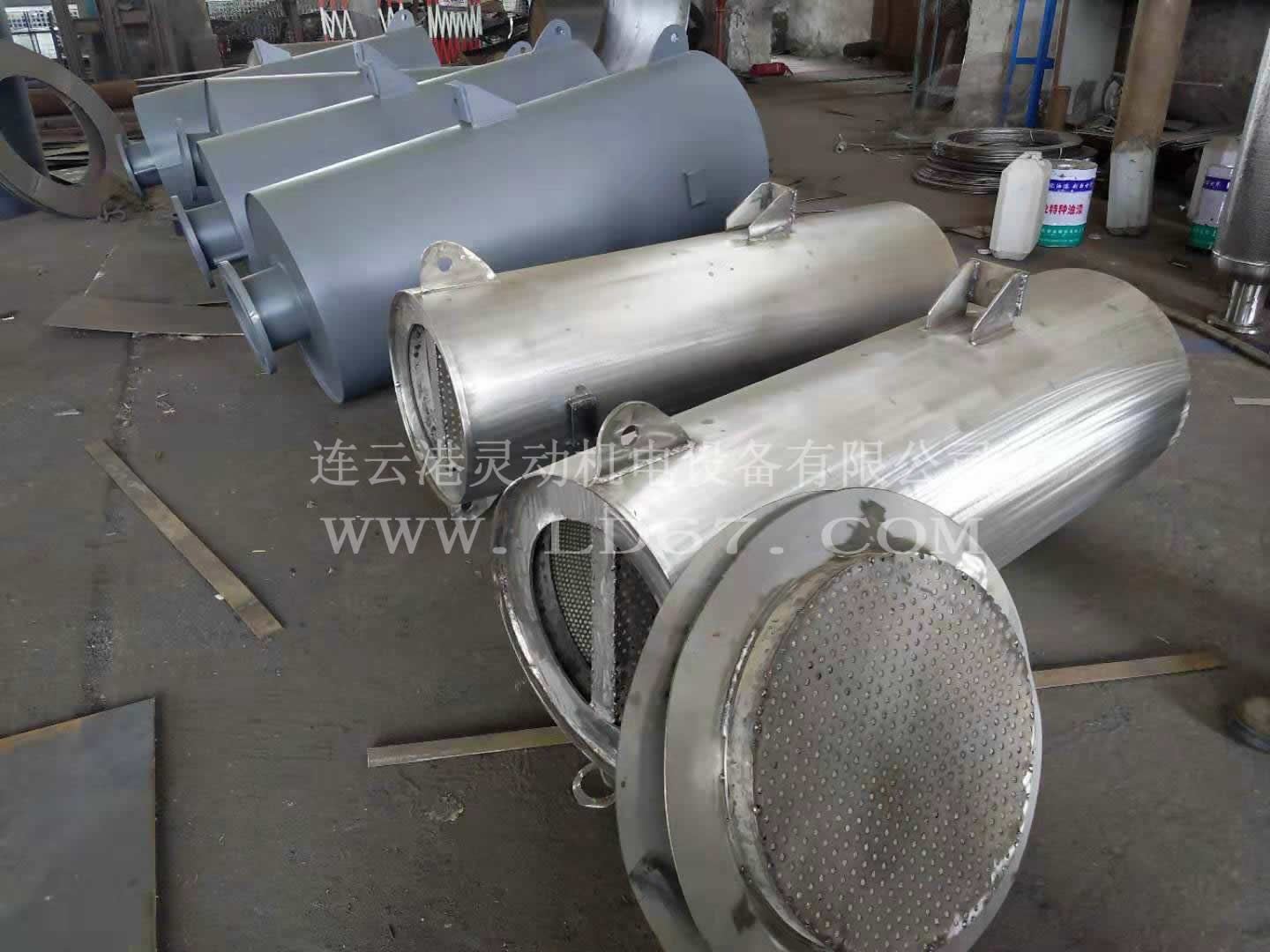 消声器分类厂家复合式消声器图片