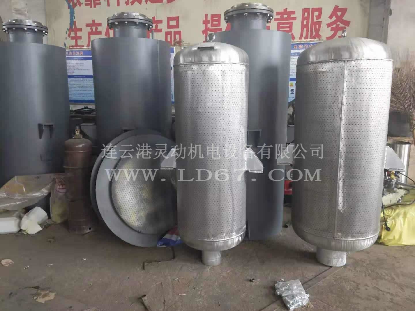 消声器分类厂家锅炉小孔及复合式排汽消声器图片